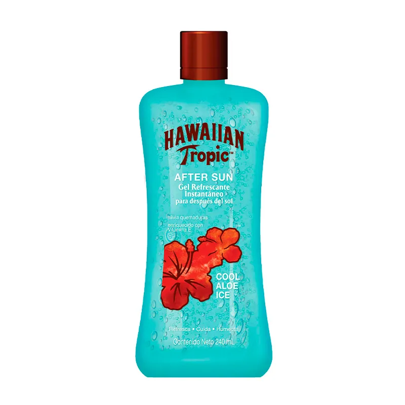 Gel Refrescante Instantáneo para despues del Sol After Sun Aloe Ice Hawaiian Tropic - 240 mL