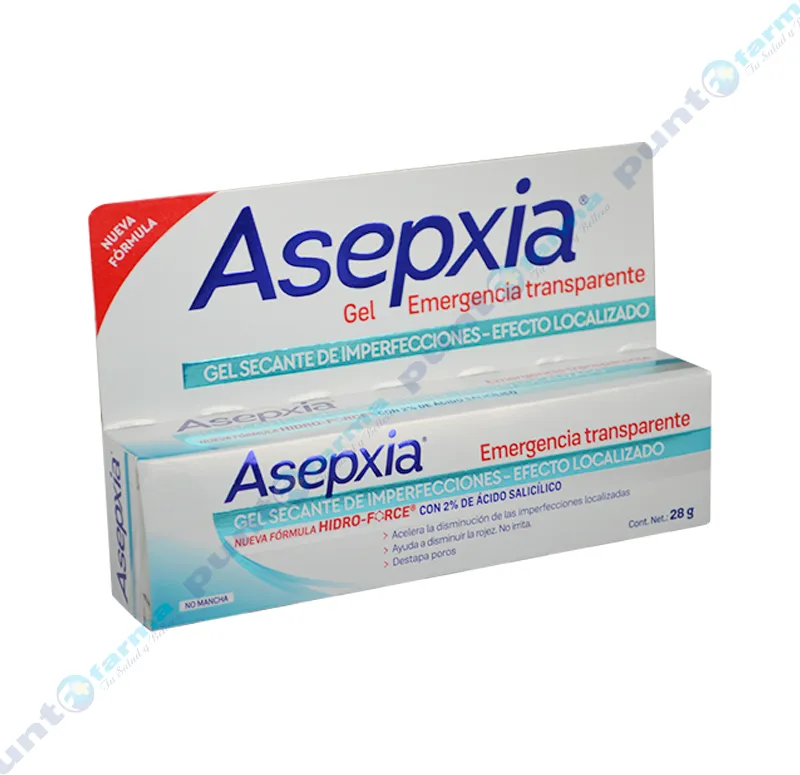 Gel Secante de Imperfecciones Asepxia - 28 gr