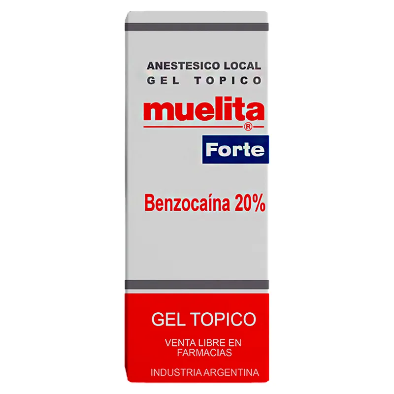 Gel Tópico Muelita Forte - 10 gr