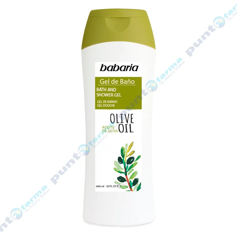 Gel de Baño Aceite de Oliva Babaria - 600 mL