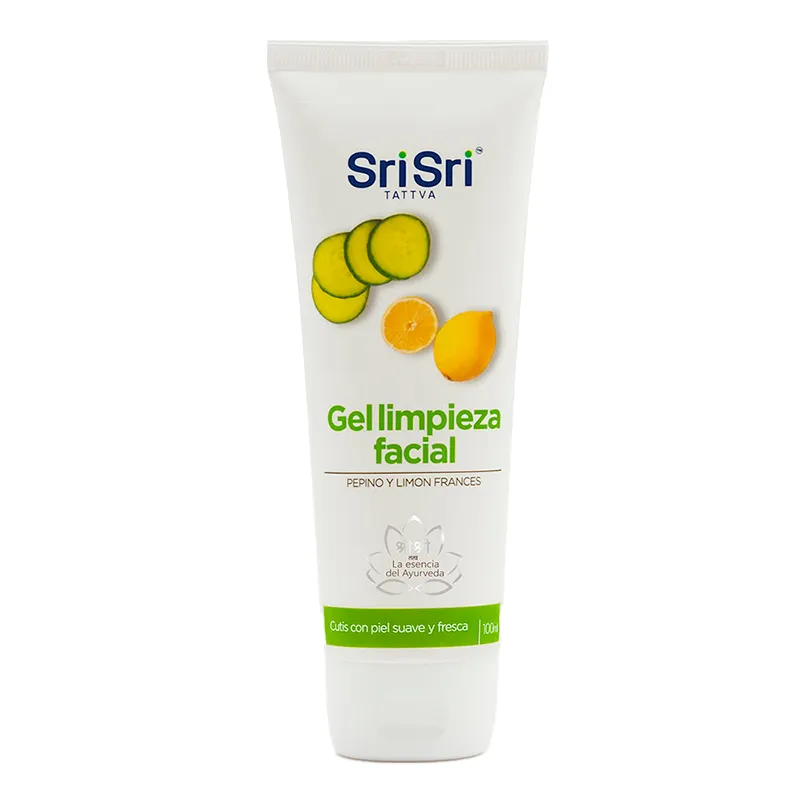 Gel de Limpieza Facial con Pepino y Limon SriSri - Cont.100mL