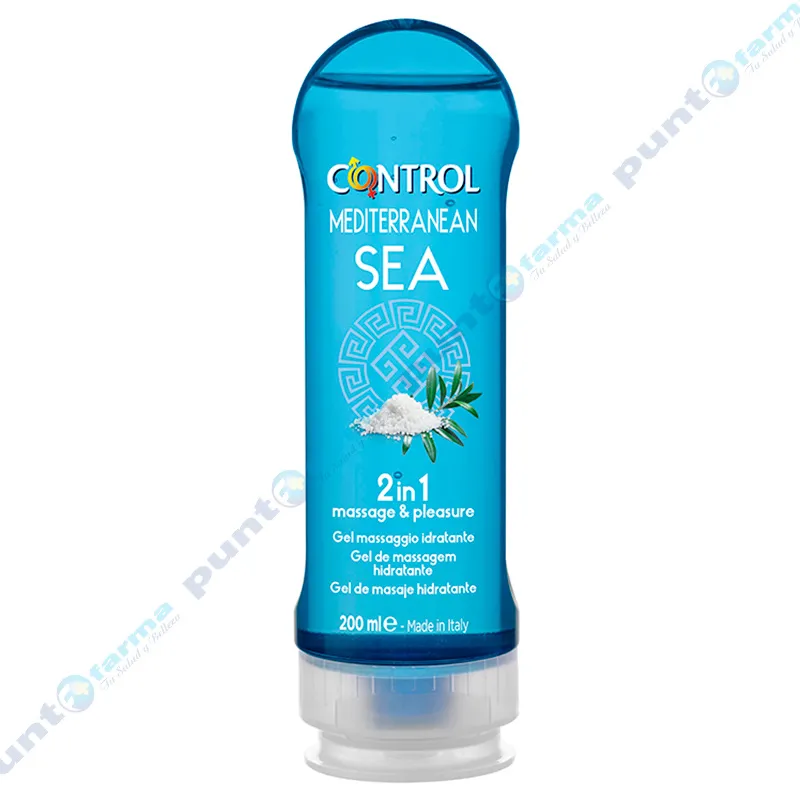 Gel de Masaje Mediterranean Sea Control - 200 mL