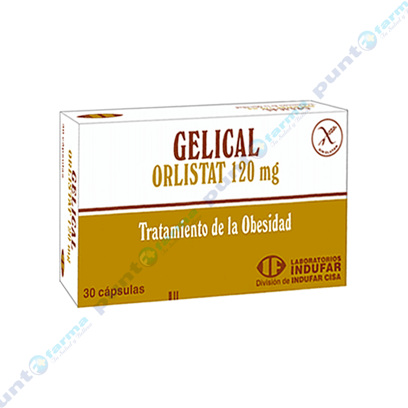 Pastillas Orlistat De 120 Mg