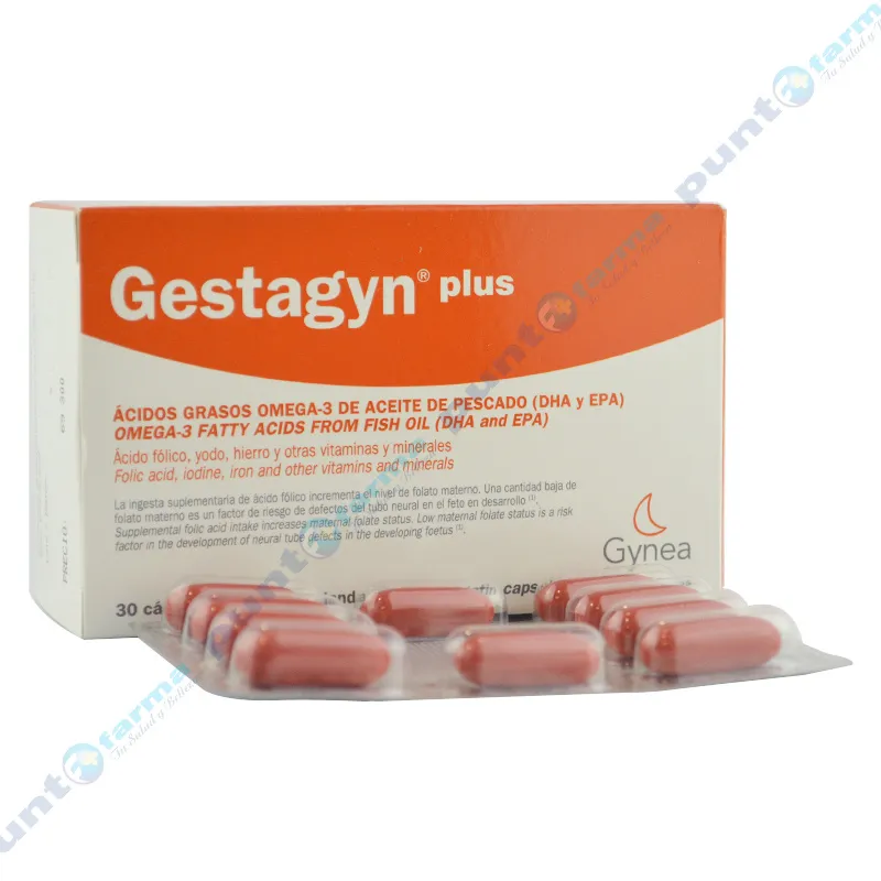 GESTAGYN EMBARAZO 30 CAPS