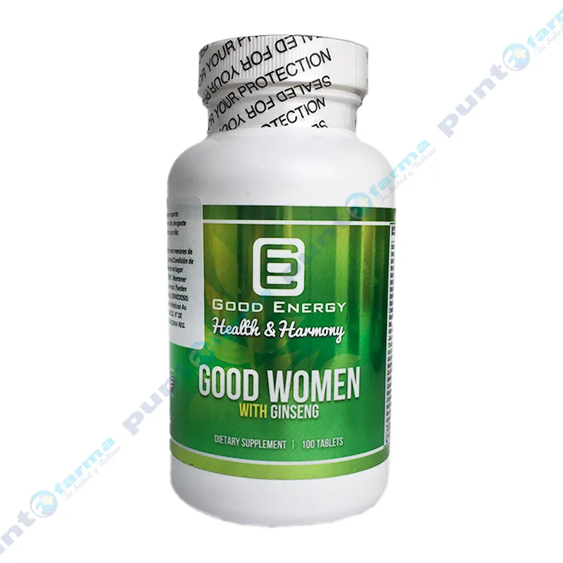 Good Women With Ginseng Good Energy - 100 Cápsulas