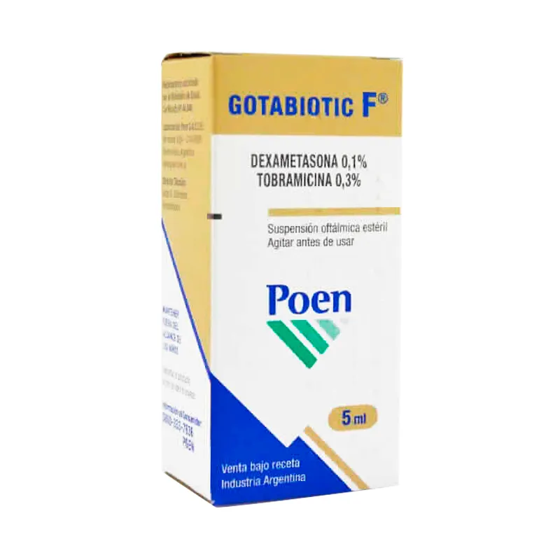 Gotabiotic F Dexametasona 0,1% - Cont. 5 mL