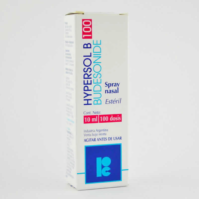 Punto Farma Hypersol B 100 Budesonide Spray Nasal Esteril 10 Ml