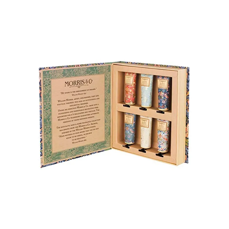 Heathcote & Ivory Morris & Co. Strawberry Thief Hand Cream Library (Crema De Manos 6 X 30 ml)