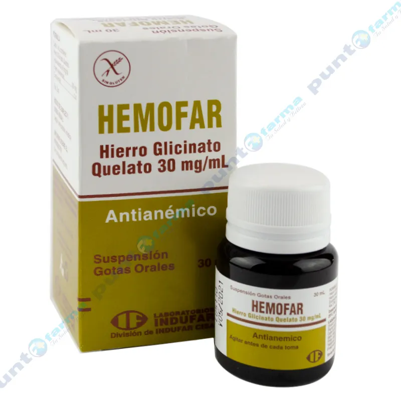 Hemofar - Suspensión Oral 30 mL