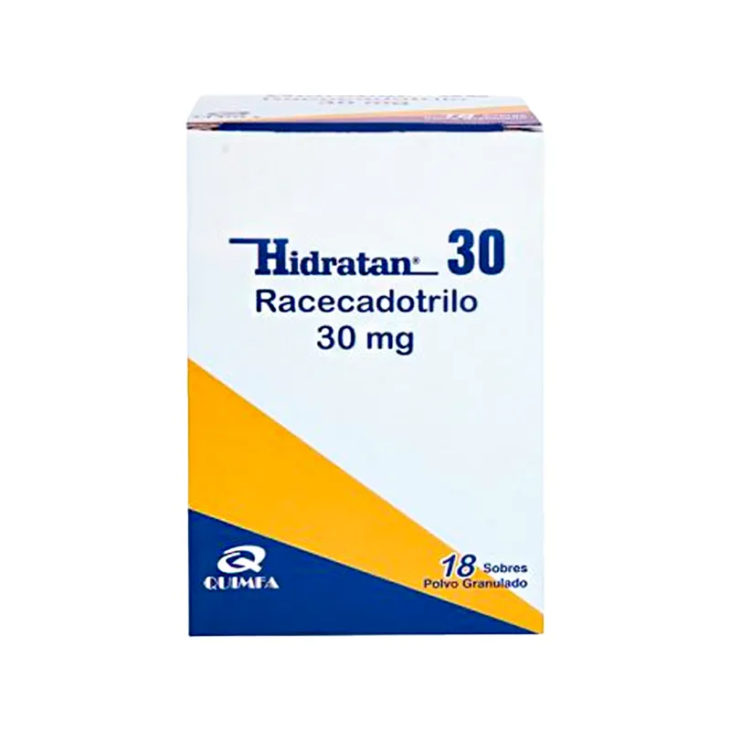 Hidratan 30 Racecadotrilo 30 mg - Cont 18 Sobres Granulados