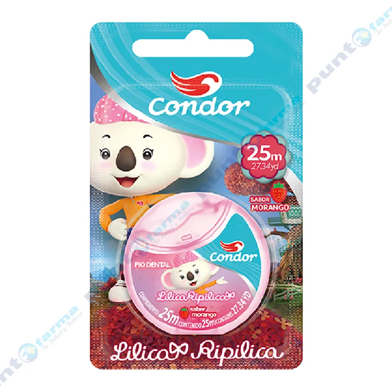 Hilo Dental Infantil Lilica Ripilica Condor - Cont.25m