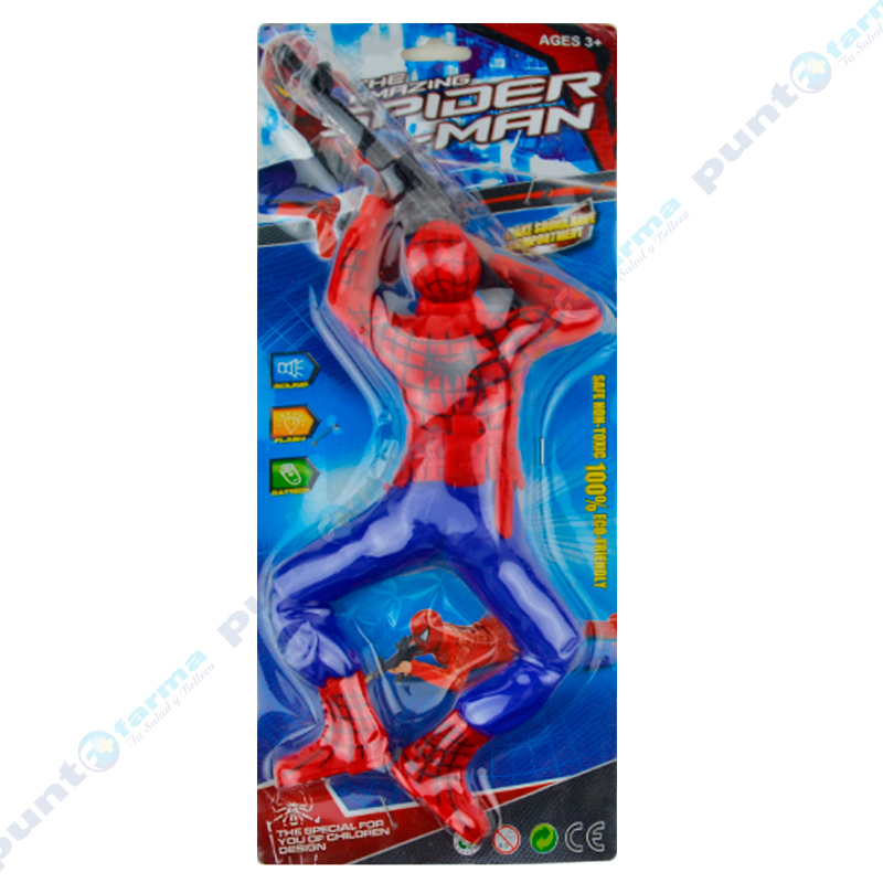 pistola de agua del hombre araña