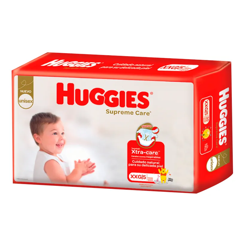 Huggies Supreme Care XXG - Cont. 26 Unidades