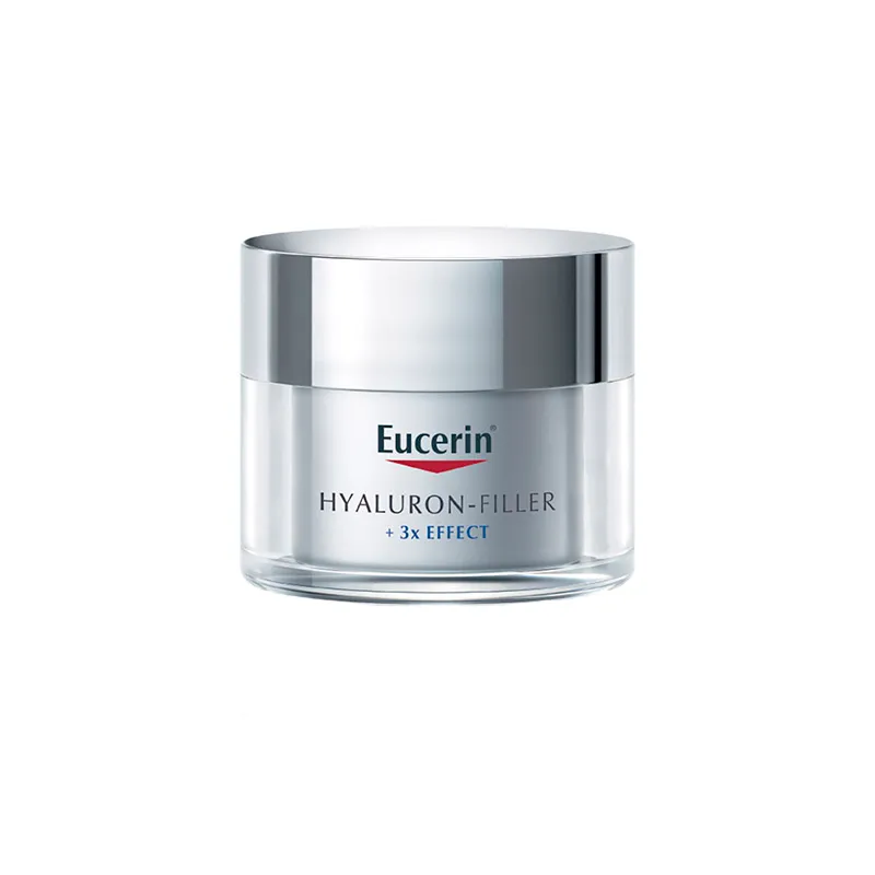 Hyaluron Filler +3x Effect Crema Facial Rellenadora de Arrugas De Día Para Piel Seca FPS15+ Uva Eucerin - 50mL