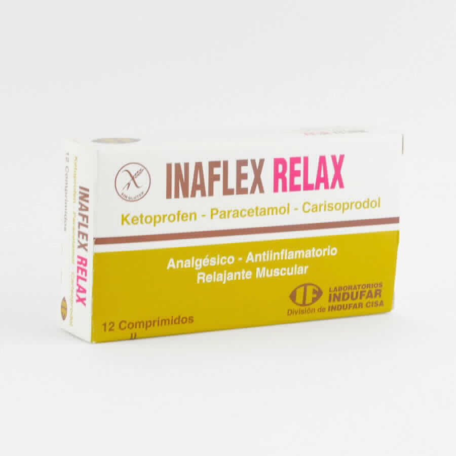 relajante muscular paracetamol con