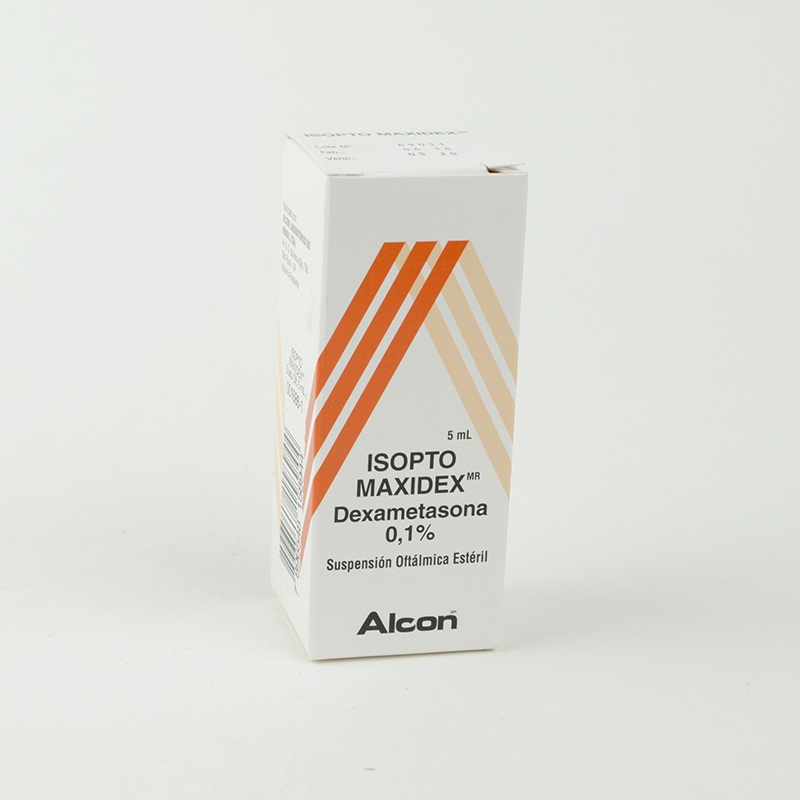 Maxidex 1mg/mL, Caixa Com Frasco Gotejador Com 5mL De Solução De Uso