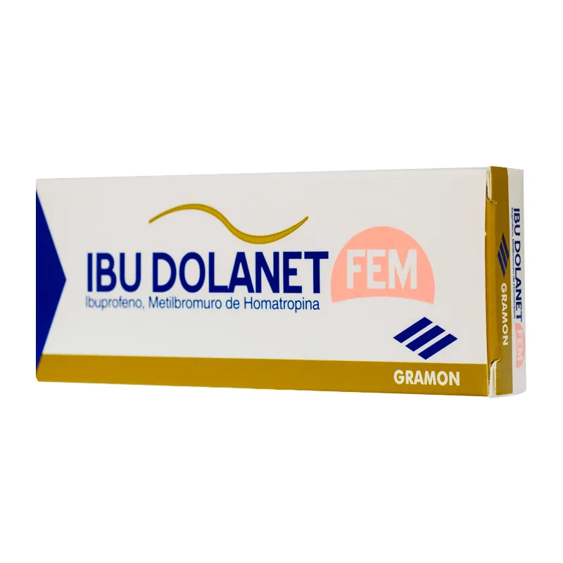 Ibu Dolanet Fem - Cont. 10 Comprimidos Recubiertos