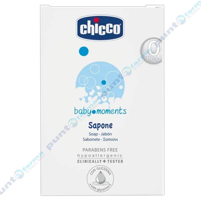 Jabón Baby Moments Chicco - Cont.100g
