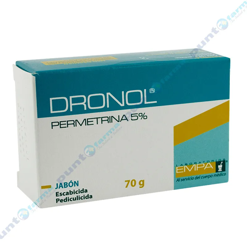 Jabón Dronol Permetrina 5% - 70 gr