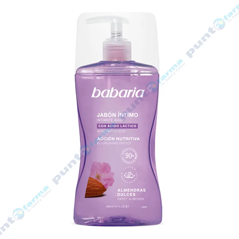 Jabón Intimo Con Ácido Láctico Babaria - 300 mL