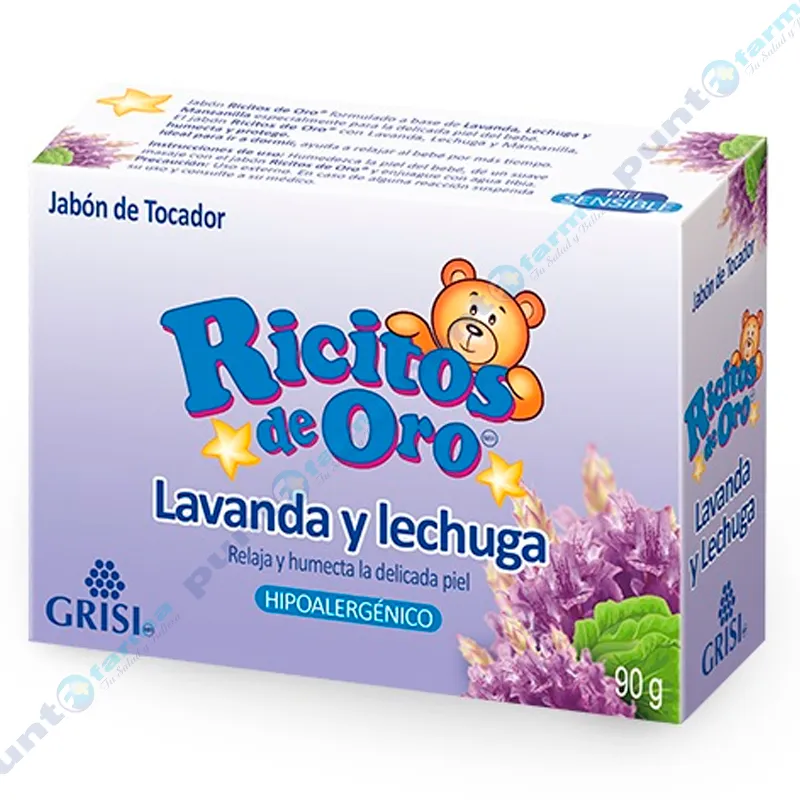 Jabón Lavanda y Lechuga Ricitos de Oro - 90g