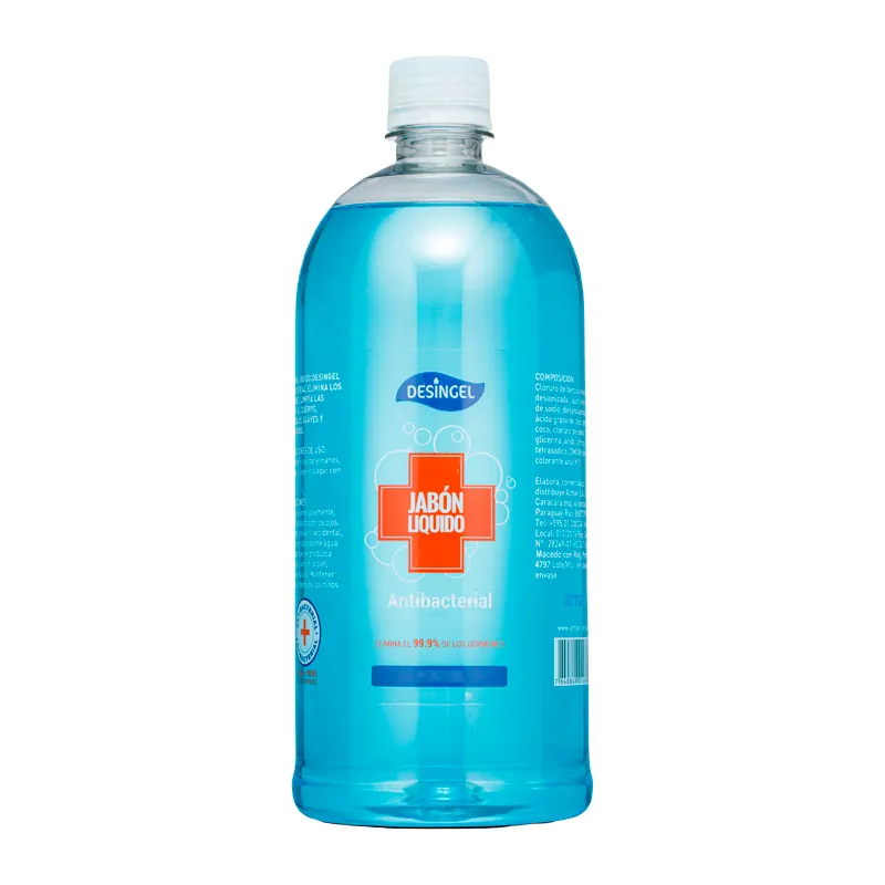 Jabón Líquido Antibacterial Desingel - Cont.1L