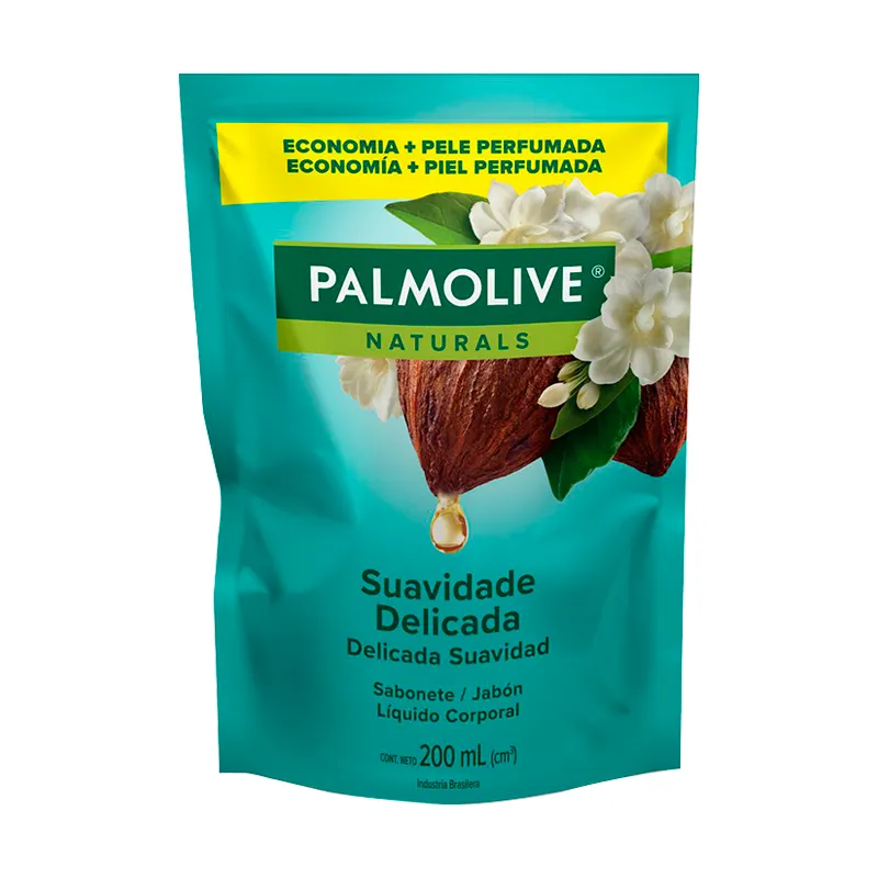 Jabón Liquido Corporal Jazmín & Manteca de Cacao Palmolive - Cont.200 mL