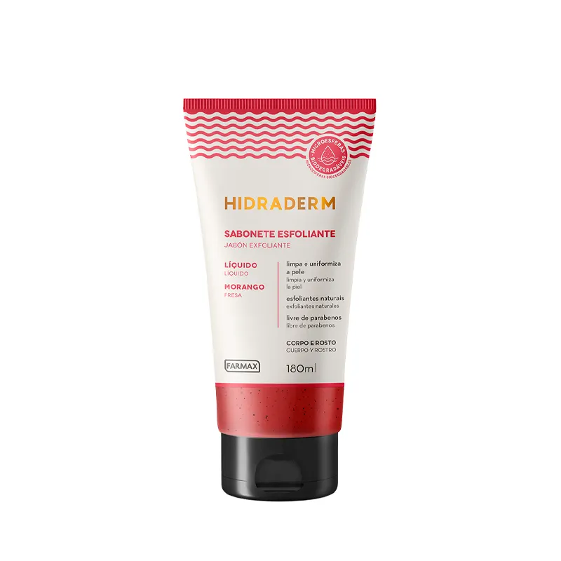 Jabón Liquido Exfoliante Freza Hidraderm - Cont.180mL
