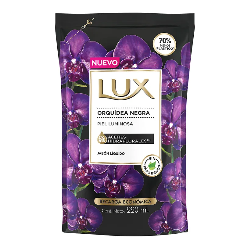 Jabón Líquido Orquídea Negra Lux - 220 mL