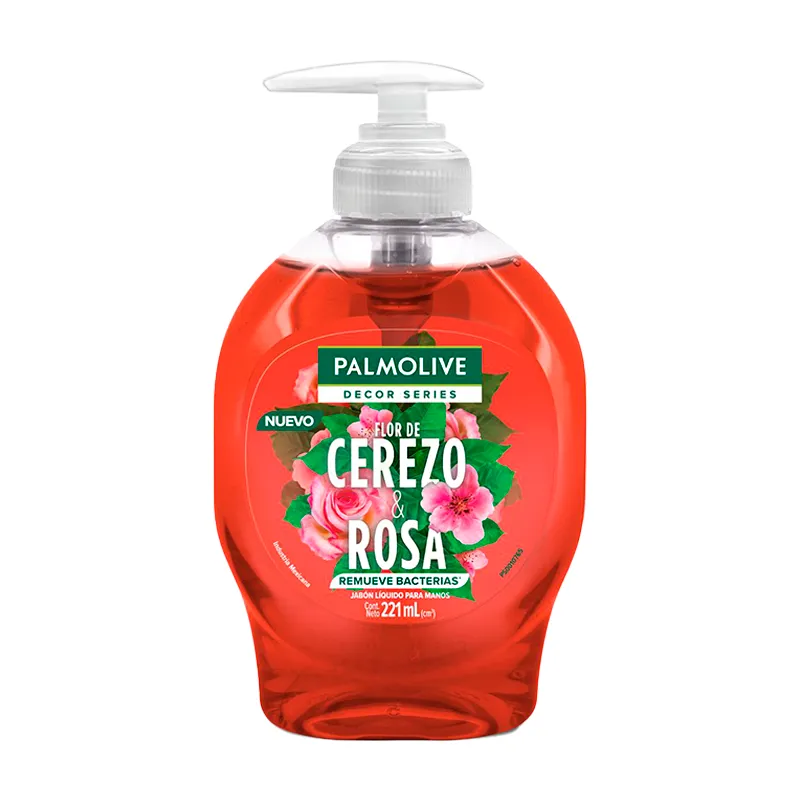 Jabón Líquido para Manos Flor de Cerezo y Rosas Palmolive - Cont.221 mL