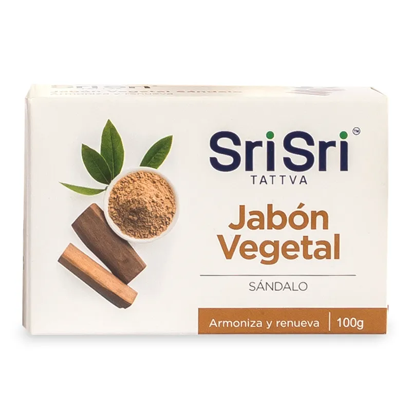 Jabón Vegetal Sandalo SriSri - Cont.100gr