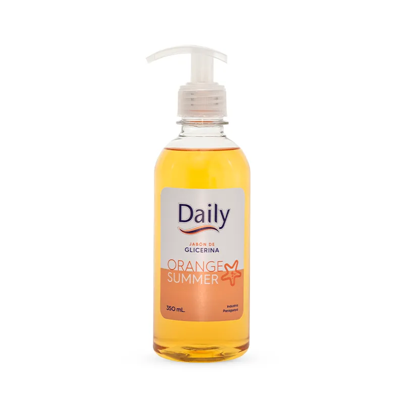 Jabón de Glicerina Orange Summer Daily - Cont.350 mL