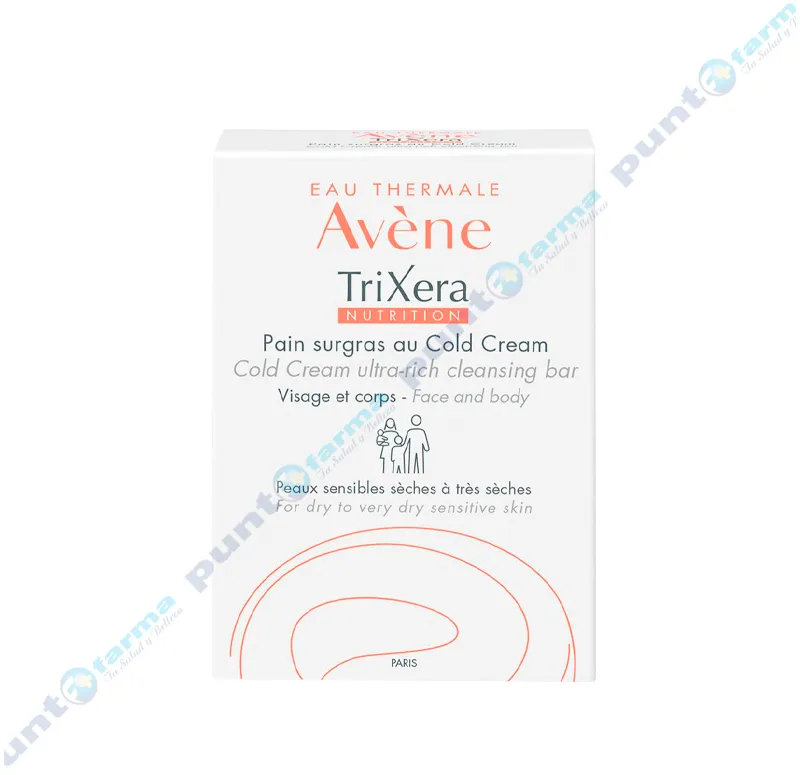 Jabón de Limpieza TriXera Nutrición Avéne - 100 gr