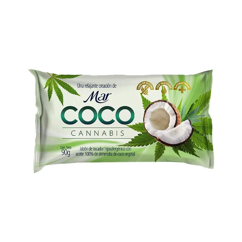 Jabón de Tocador Cannabis Mar Coco - Cont.90 gr