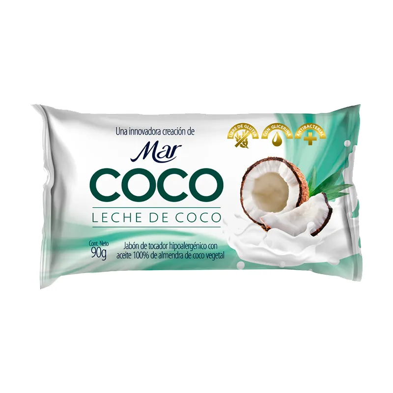 Jabón de Tocador Leche de Coco Mar Coco - Cont.90 gr