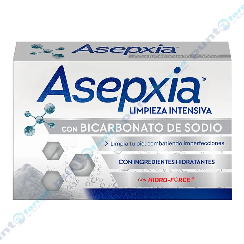 Jabón en Barra Bicarbonato Asepxia - 100 gr
