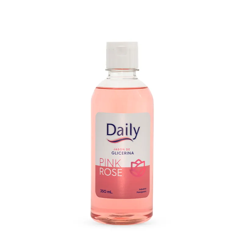 Jabón en Líquido de Glicerina Pink Rose Daily - Cont.350 mL