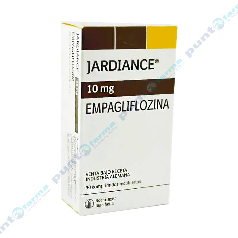 Jardiance 10mg - Caja de 30 Comprimidos Recubiertos