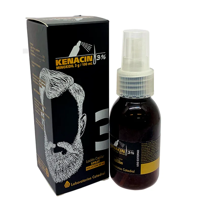 Kenacin 3% Minoxidil 3g/100 mL - Cont. 50 mL