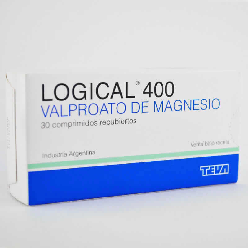 LOGICAL® 400 Valproato de Magnesio - Caja de 30 comprimidos | Punto Farma