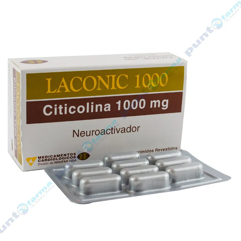 Laconic 1000 mg - Caja de 30 comprimidos revestidos