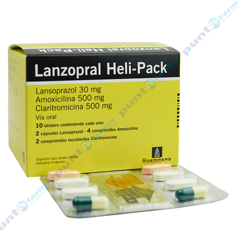 Quedateencasa Punto Farma Lanzopral Heli Pack Caja De 10 Blisters