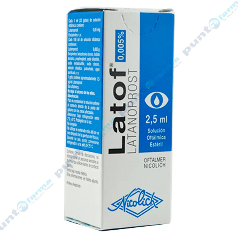 Latof Colirio Latanoprost - 2,5 mL