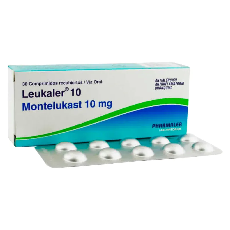 Leukaler  10mg - Contenido de 30 comprimidos recubiertos