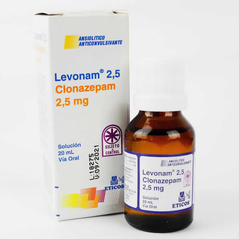 Clonazepam precio gotas