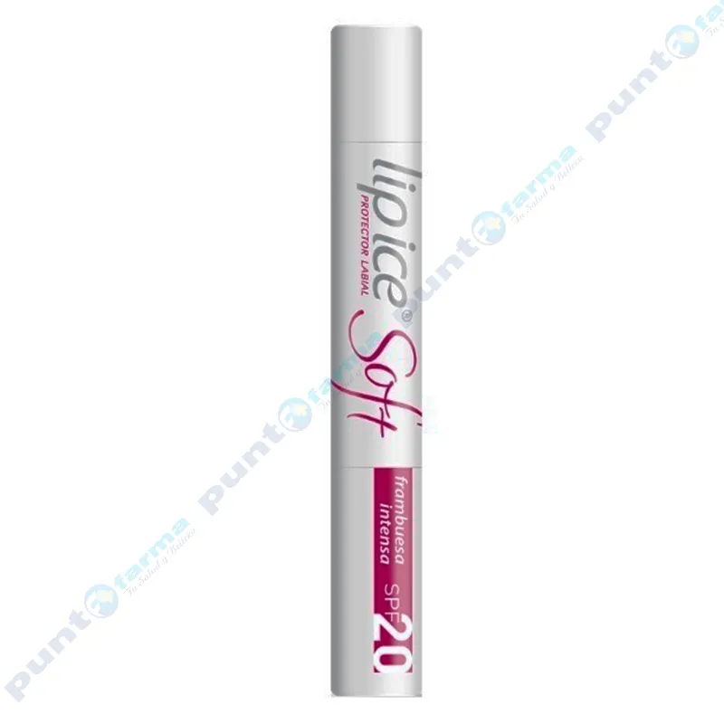 Protector Labial Lip Ice Soft Frambuesa Intensa Mentholatum - 2gr