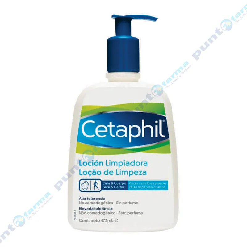 Loción Limpiadora para Pieles Sensibles y Secas Cetaphil - 473 mL