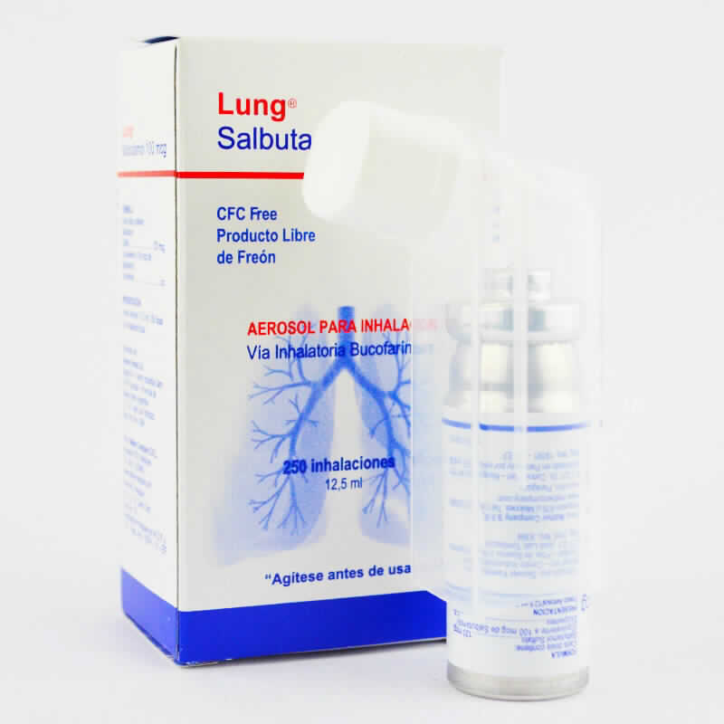 Precio salbutamol en spray