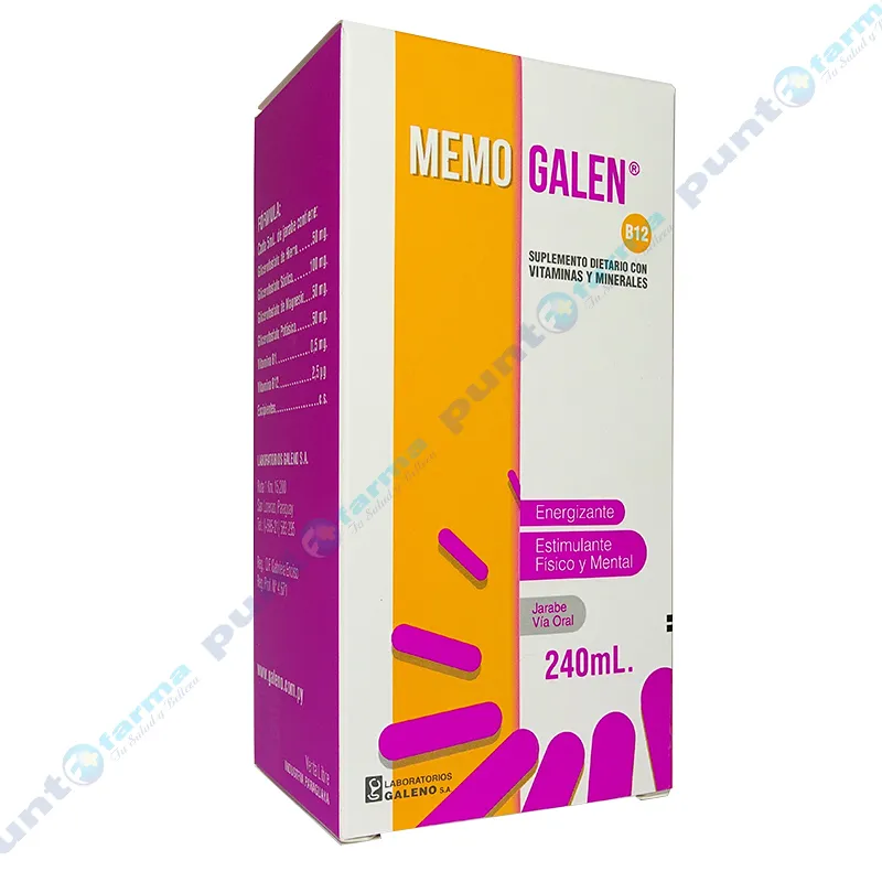 MemoGalen - Jarabe de 240mL