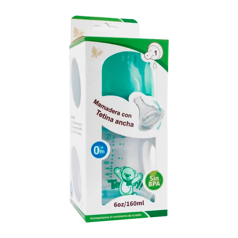 Mamadera con Tetina Ancha SunDelight - Cont.160 mL